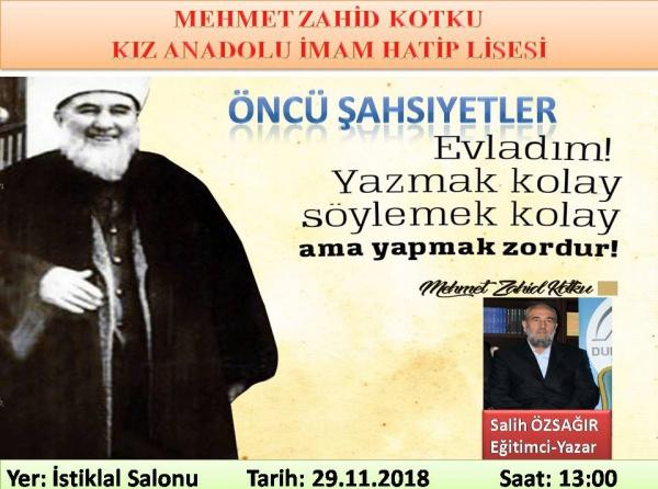 Öncü Şahsiyetler-Mehmet Zahid Kotku (Ra)